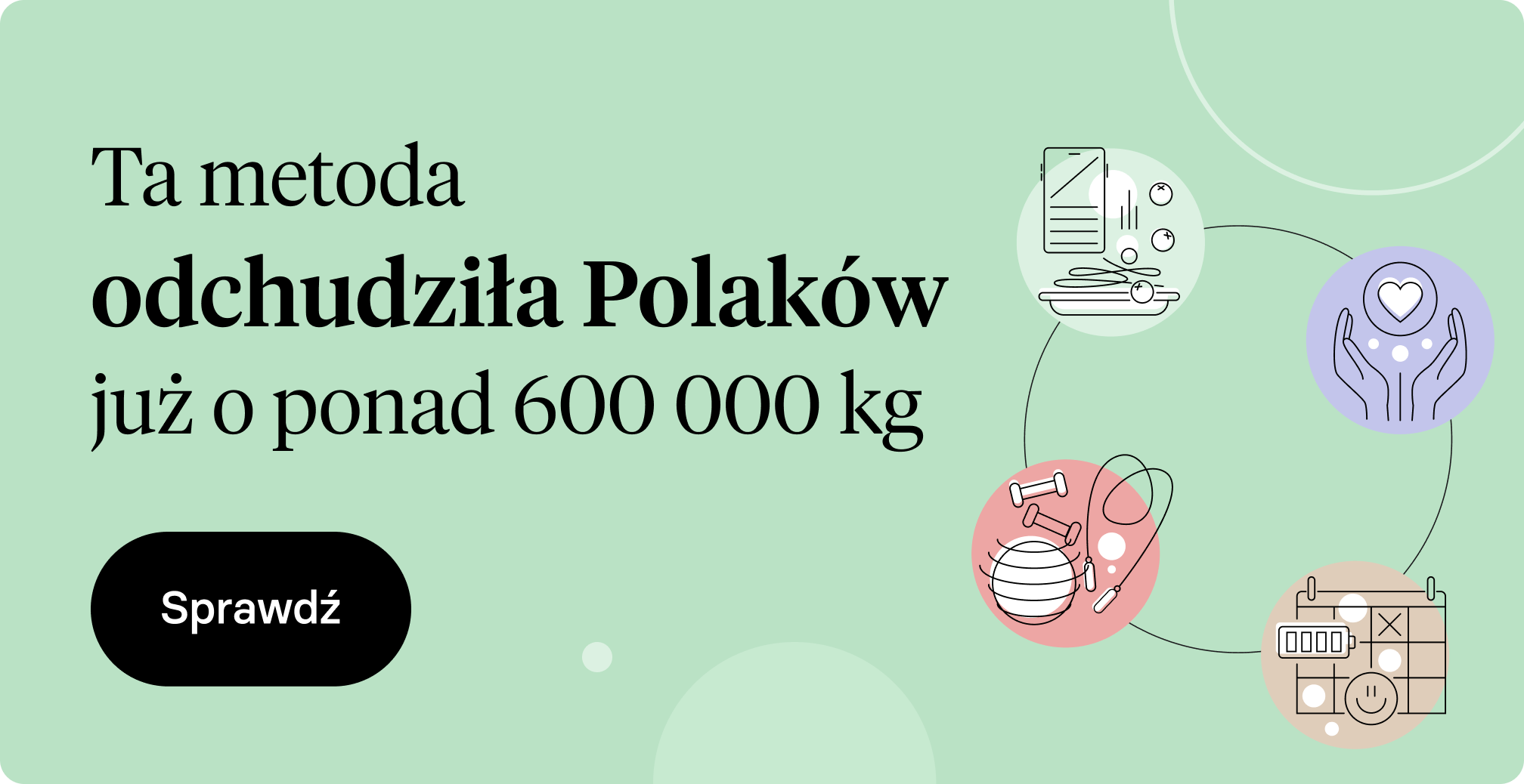Ta metodsa pomogła Polakom zrzucić ponad 600 tys. kg
