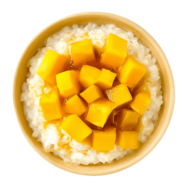 Budyń ryżowy z mango