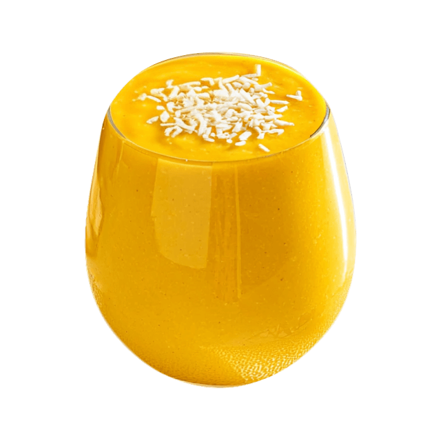 Koktajl mango z płatkami ryżowymi