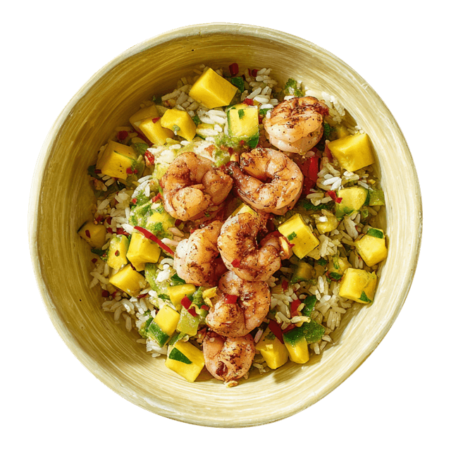 Ryżowa sałatka Curry-Mango