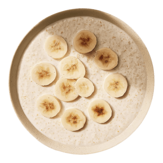Kasza manna z bananem