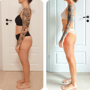 Metamorfoza - Joanna - widok z boku