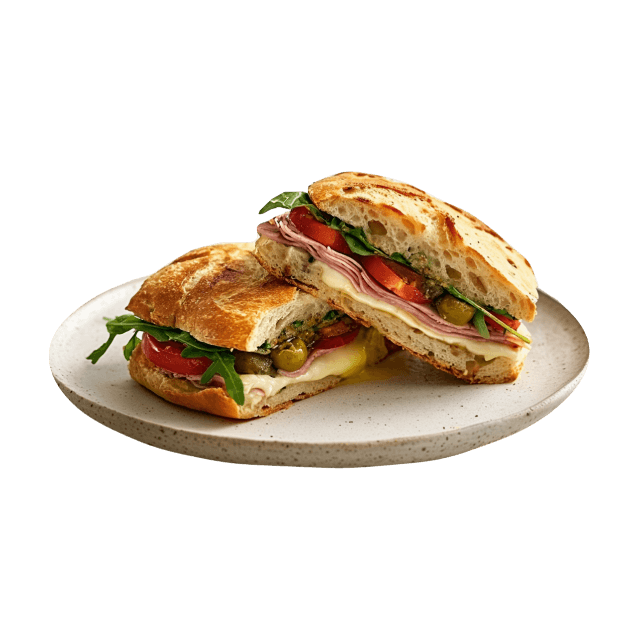Schiacciata Panini Cotto