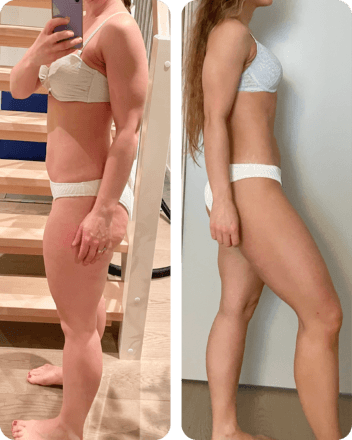 Metamorfoza - Ewelina - widok z boku