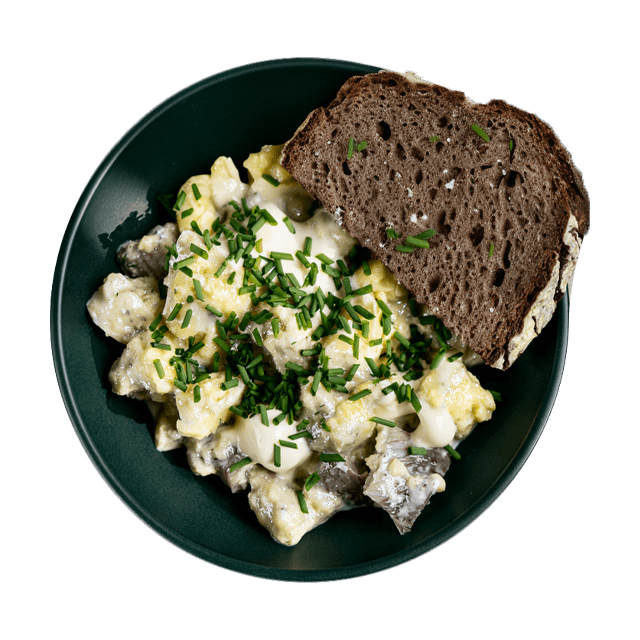 Pasta śledziowo-jajeczna ze szczypiorkiem i jogurtem [Przepisy Podopiecznych]