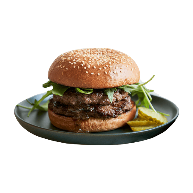 Burgery wołowe z warzywami