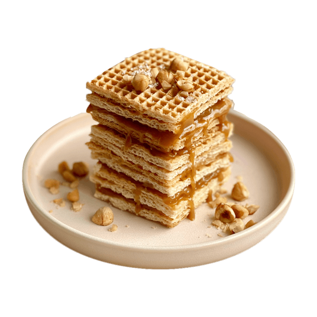 Wafle z kajmakiem bez cukru [Przepisy Podopiecznych]