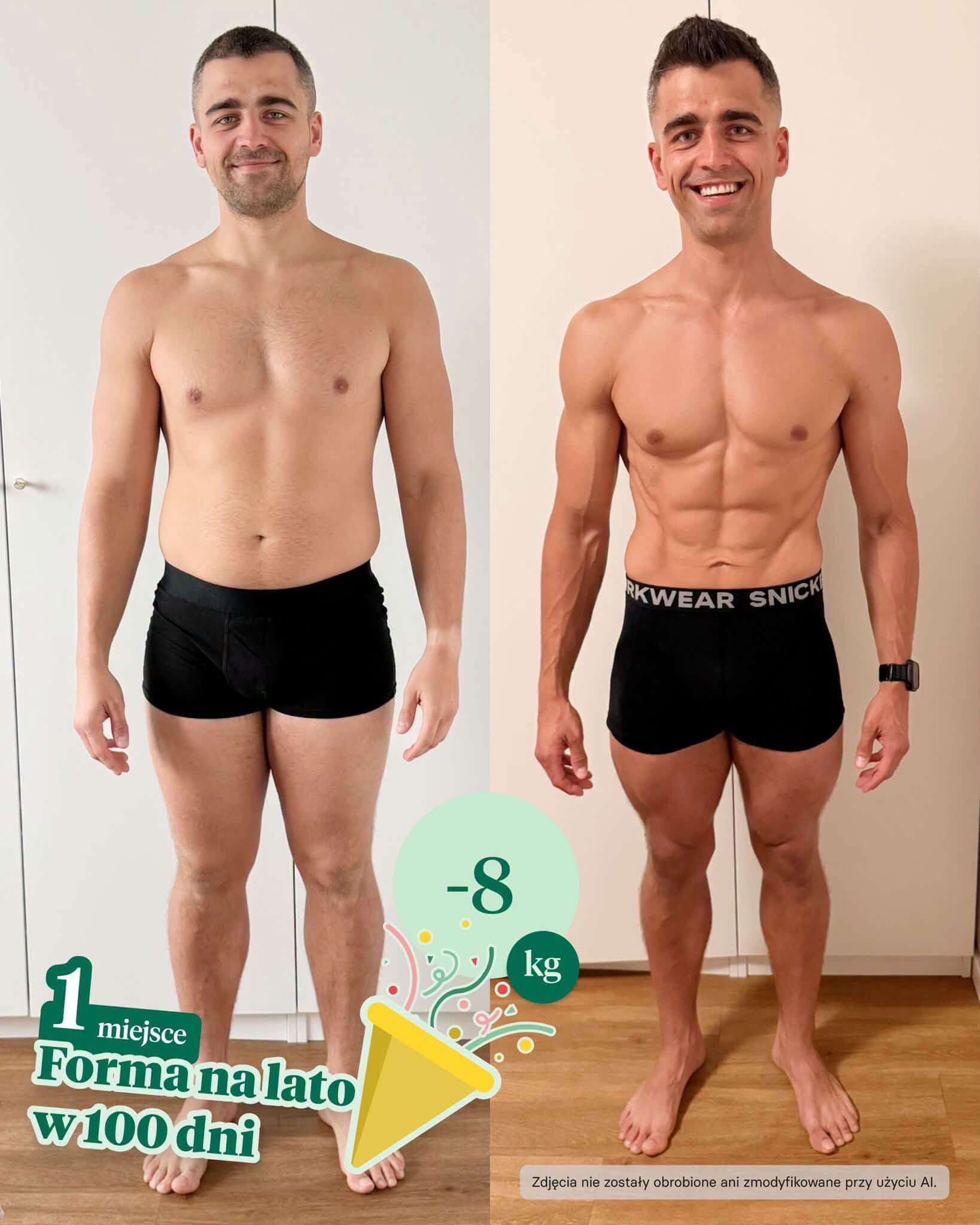 Adrian zwycięzca 100 dni wyzwania z Respo
